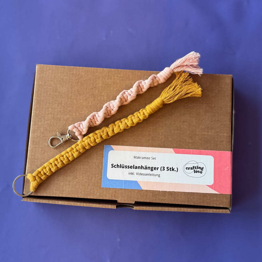 Keychain - Macramee 3-Set - Craftinglove