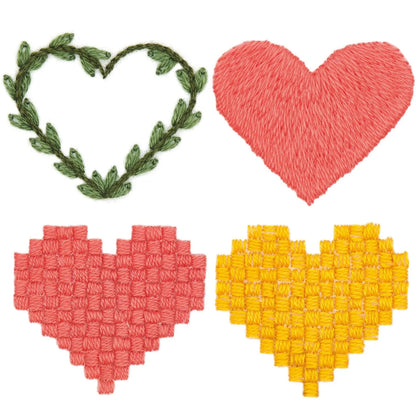 Stickset - Hearts- Futschikato - Rico Design