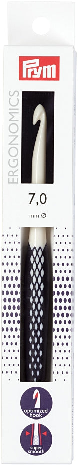 Häkelnadel Wolle - ergonomisch - 7mm - 17cm - Prym