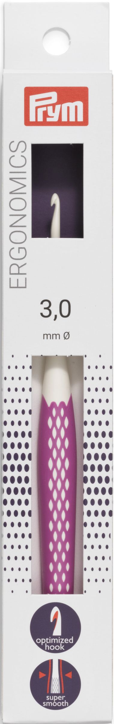 Häkelnadel - Ergonomisch - 3mm - Prym