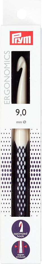 Häkelnadel Wolle - ergonomisch - 9mm - 18cm - Prym
