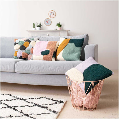 Punch Needle Set - Lavendel Kissen - Rico Design