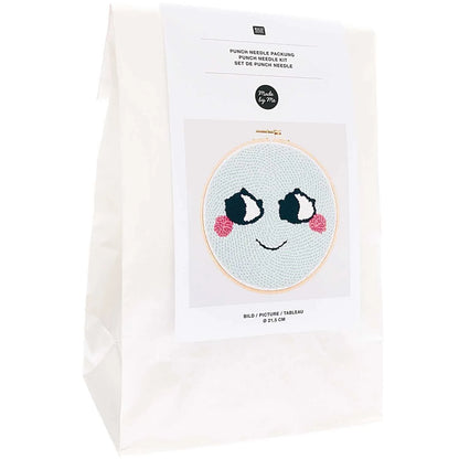Punch Needle Set - Face Mint - incl. Punch Needle -  Loco Loco - Rico Design
