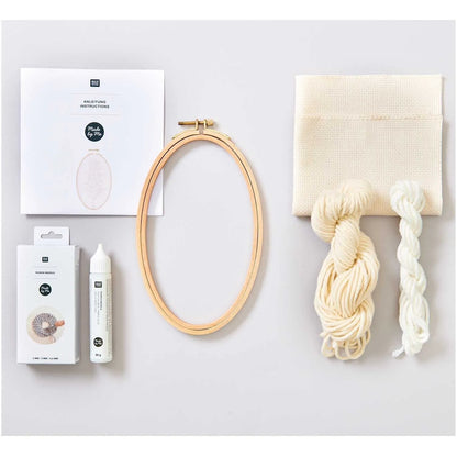 Punch Needle Set - Pampasgras - incl. Punch Needle - Rico Design