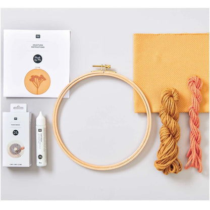 Punch Needle Set - Gypsophila - incl. Punch Needle - Rico Design