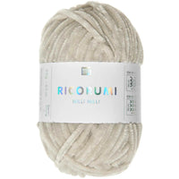Chenille Garn - 25g - natur - 021 - Creative Ricorumi Nilli Nilli - Rico Design
