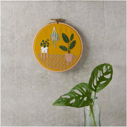 Embroidery Set - Urban Jungle - 15.5cm - Rico Design