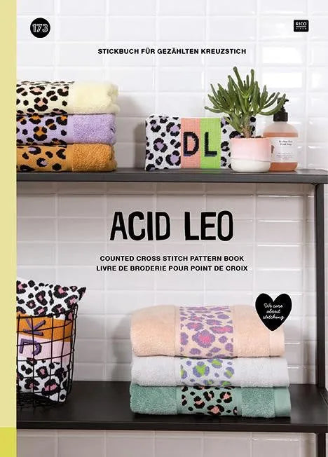 Embroidery Book - Acid Leo - 173 - Rico Design