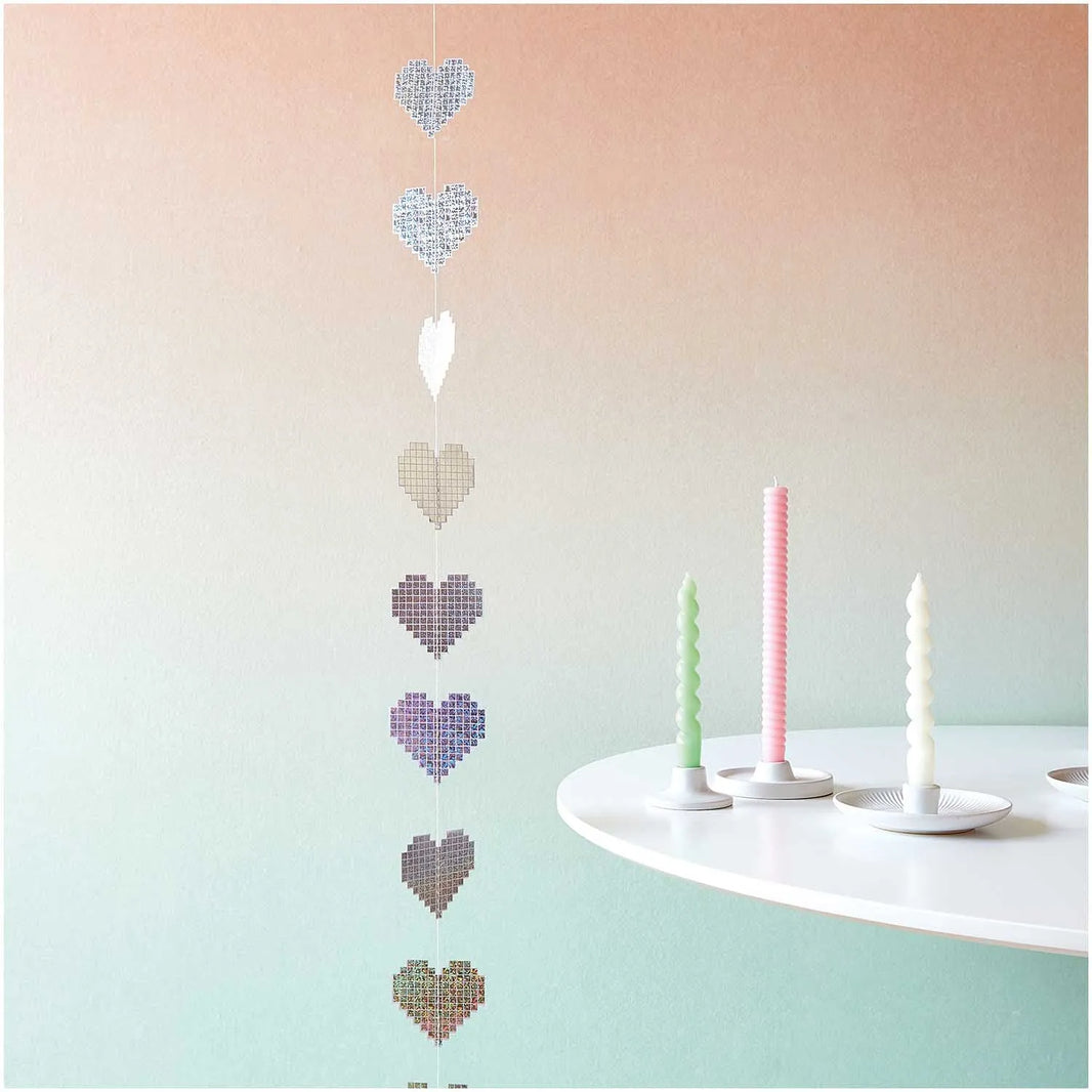 Heart-Shaped Party Garland - Rico Design