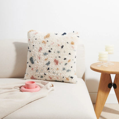 Teppichknüpfen Set - Kissen Terrazzo - Rico Design