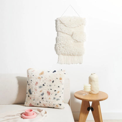 Teppichknüpfen Set - Kissen Terrazzo - Rico Design