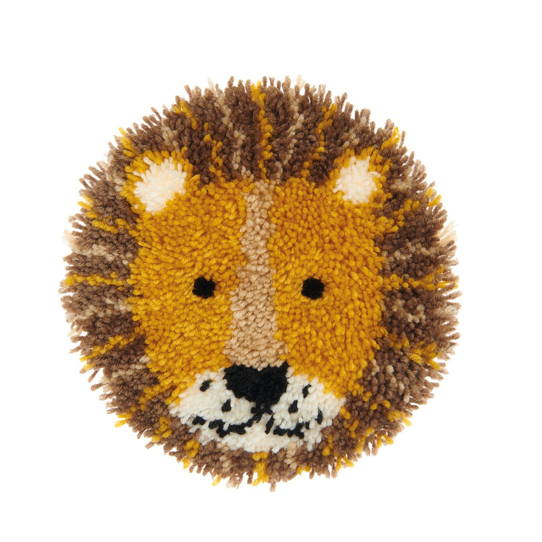 Latch Hooking Set - Lion - Rico Design