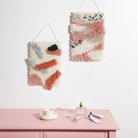 Latch Hooking Kit, Landscape Neon