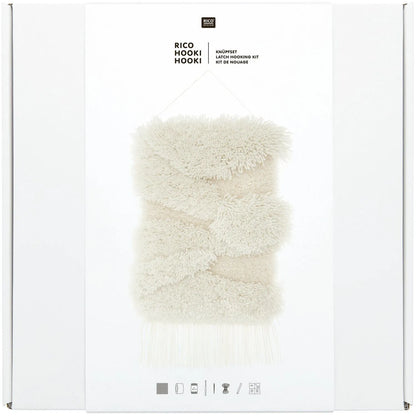 Teppichknüpf Set - weisse Landschaft - Rico Design