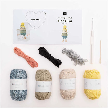 Häkelset - Crazy Cute Family Friend - Creative Ricorumi - Rico Design