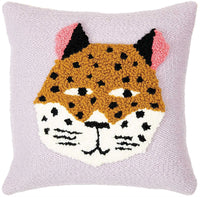 Kissen Leopard Punch Needle 