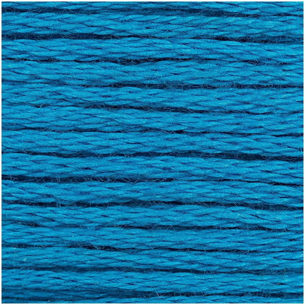 Stranded Cotton Mouliné (8m) - Cyan - 158 - Rico Design