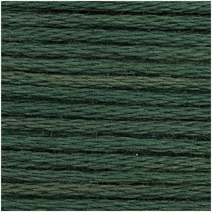 Stranded Cotton Mouliné (8m) - Dunkelgrün - 172 - Rico Design