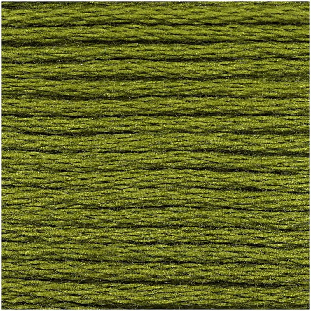 Stranded Cotton Mouliné (8m) - Kiwigrün - 206 - Rico Design