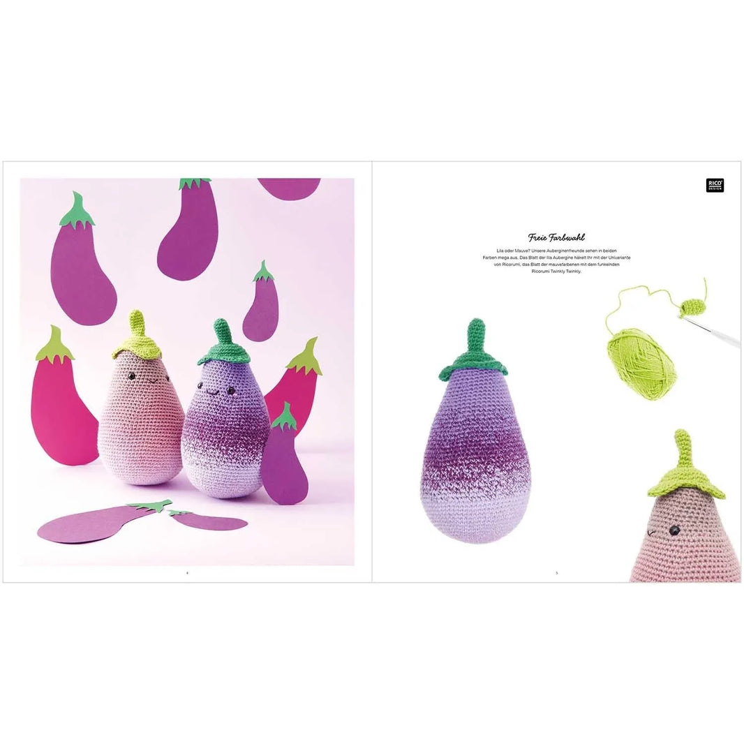 Häkelbuch - Fresh Friends - Ricorumi - Deutsch - Rico Design