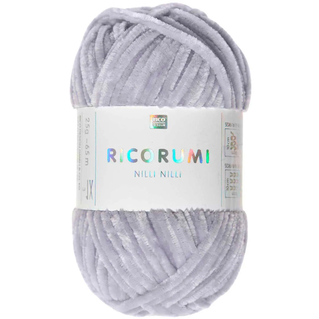 Chenille Yarn - 25g - flieder - 011 - Creative Ricorumi Nilli Nilli - Rico Design