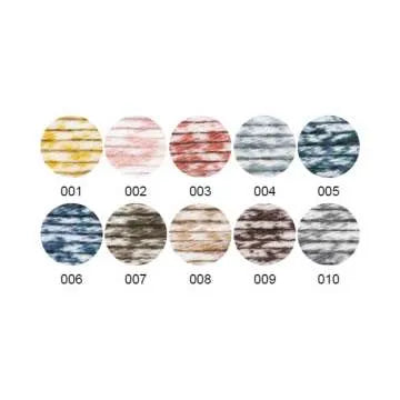 Yarn - Cotton - 25g - Set of 10 -  DK - Creative Ricorumi Spray- Rico Design