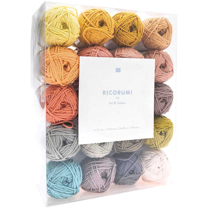 Yarn - Cotton - 25g - Set of 20 -  DK - Creative Ricorumi - Rico Design