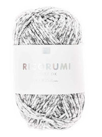 Garn - Baumwolle - 25g - Grau - Creative Ricorumi Spray - Rico Design