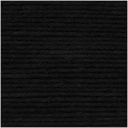 Yarn - Cotton - Ricorumi DK (25g) - Schwarz - 060 - Rico Design