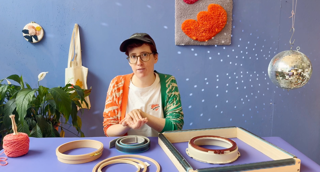 Online Punch Needle Workshop - Basic - Deutsch