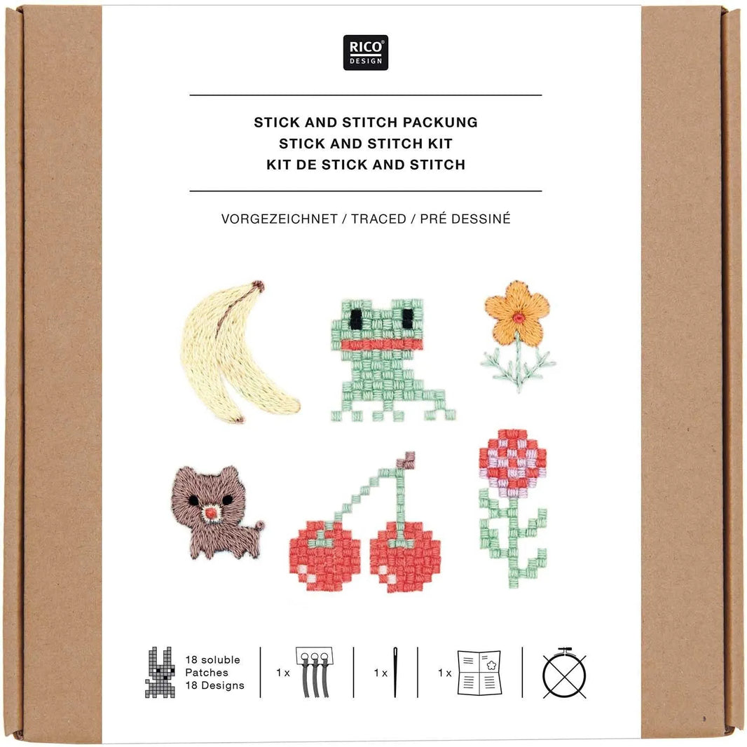 Stickset - Pixel Art - Futschikato - Rico Design