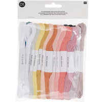 Stickgarn-Set 6-fädig, Multicolour Pastel, Rico
