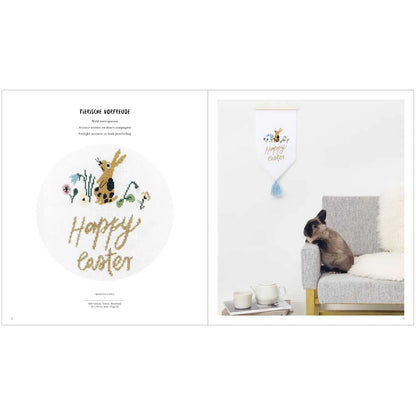 Näh- und Stickbuch - Bunny Hop - Deutsch - Rico Design