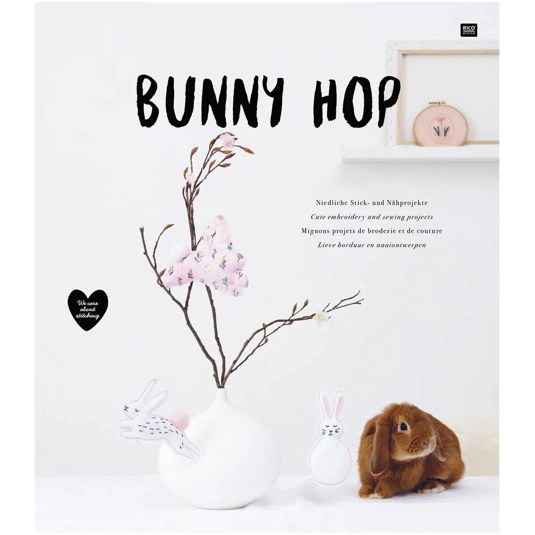 Näh- und Stickbuch - Bunny Hop - Deutsch - Rico Design
