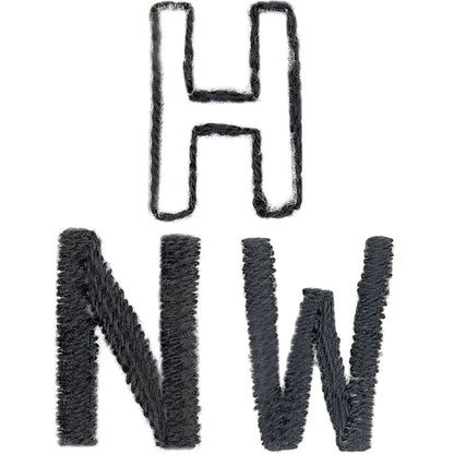 Stickset - Letters - Futschikato - Rico Design