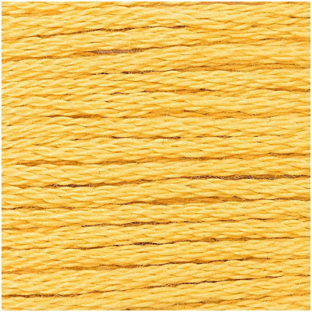 Stranded Cotton Mouliné (8m) - Goldgelb - 019 - Rico Design