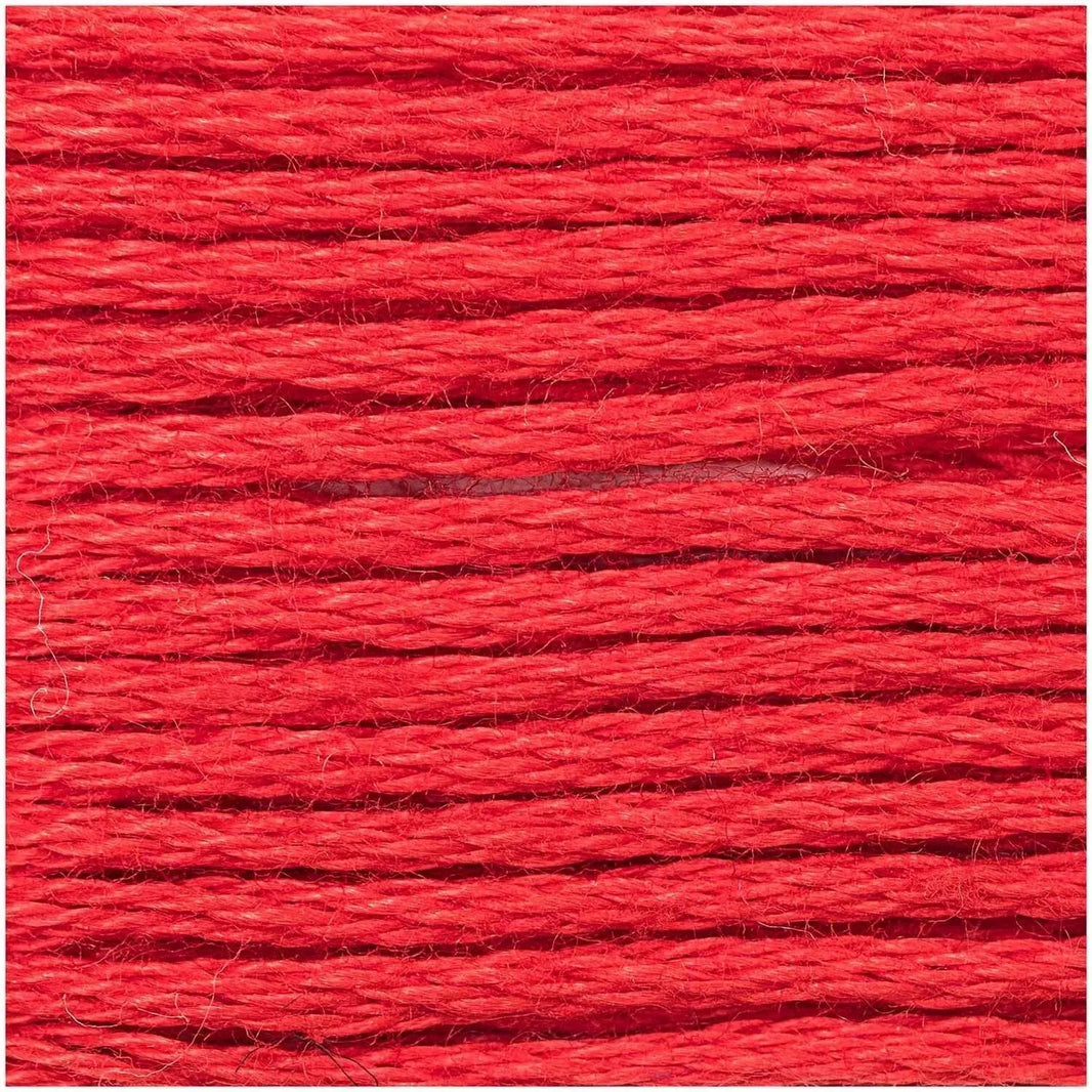 Stranded Cotton Mouliné (8m) - Brillantrot - 030 - Rico Design