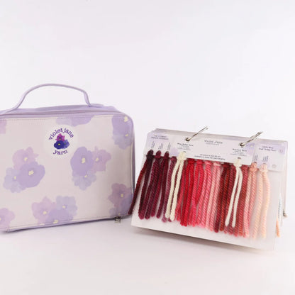 Punch Needle Yarn Color Card - Variegated - Violet Jane - The Oxford Company