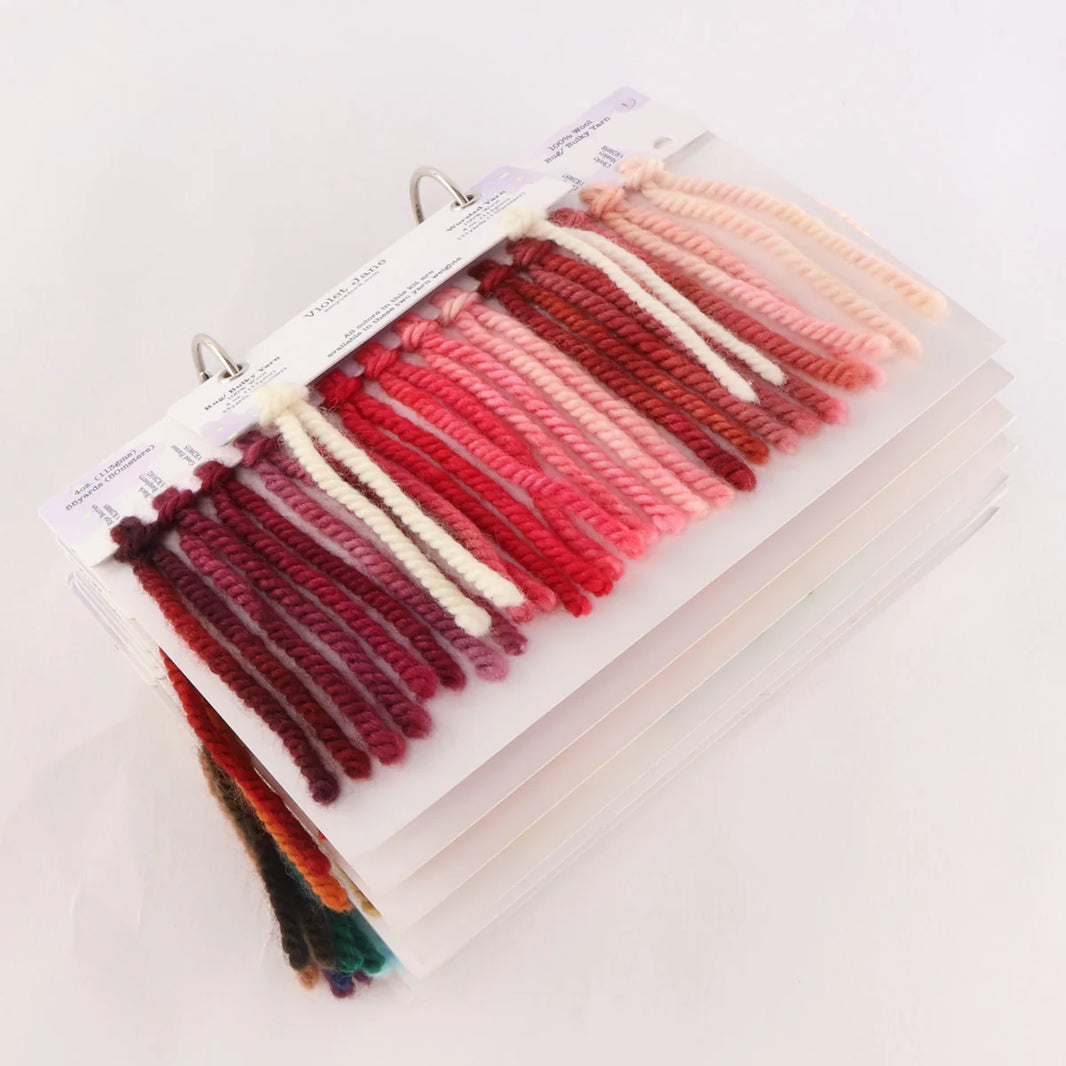 Punch Needle Yarn Color Card - Variegated - Violet Jane - The Oxford Company