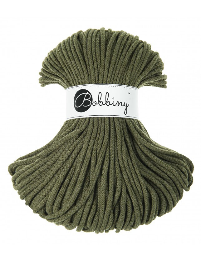 Braided Cord 5mm (100m) - Cotton - Bobbiny