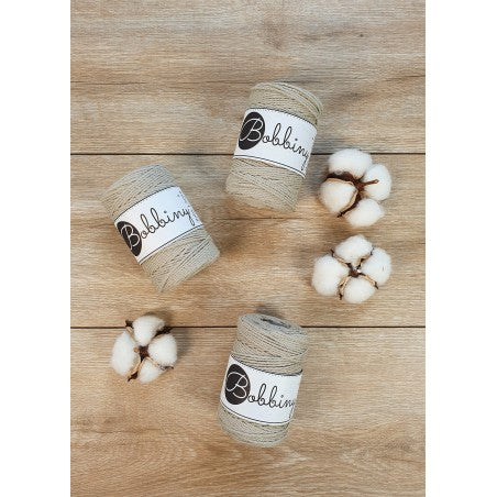 Macrame Rope - 1,5mm - 100m - cotton - Bobbiny