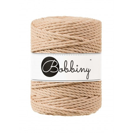Macrame 3ply Rope - 5mm - 100m - cotton - Bobbiny