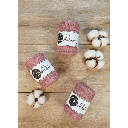 Makrame Garn - Rope - 1,5mm - 100m - Baumwolle - Bobbiny