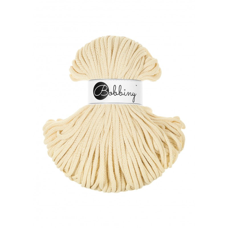 Braided Cord 5mm (100m) - Cotton - Bobbiny