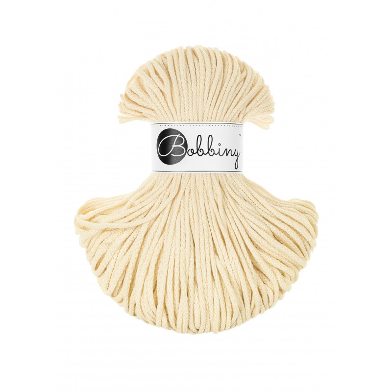 Braided Cord - Junior 3mm - 100m - cotton - Bobbiny