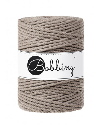 Makramee 3ply Schnur - 5mm - 100m - cotton - Bobbiny