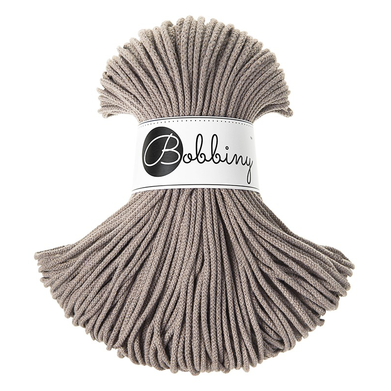 Braided Cord - Junior 3mm - 100m - cotton - Bobbiny