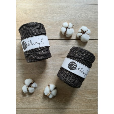 Macrame 3ply Rope - 5mm - 100m - cotton - Bobbiny