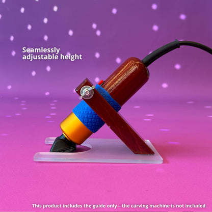 Carving-Ergänzungsset – Guide, Bendt- & Duckbill-Schere für Feinarbeiten