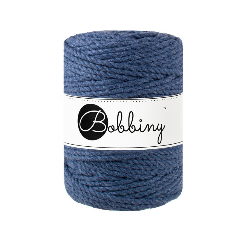 Macrame 3ply Rope - 5mm - 100m - cotton - Bobbiny